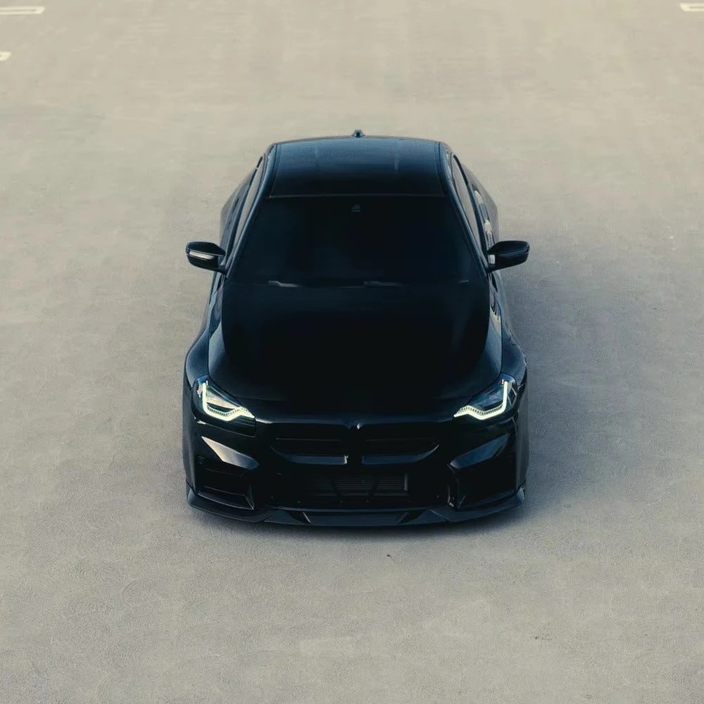 New V Style Carbon Fiber Front Lip Replacement for F10 5 Series